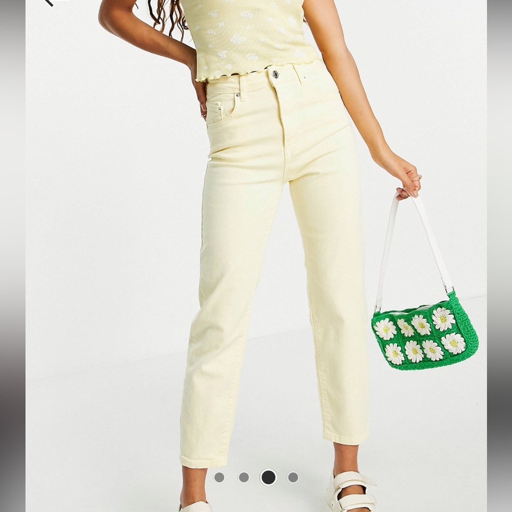Light yellow jeans